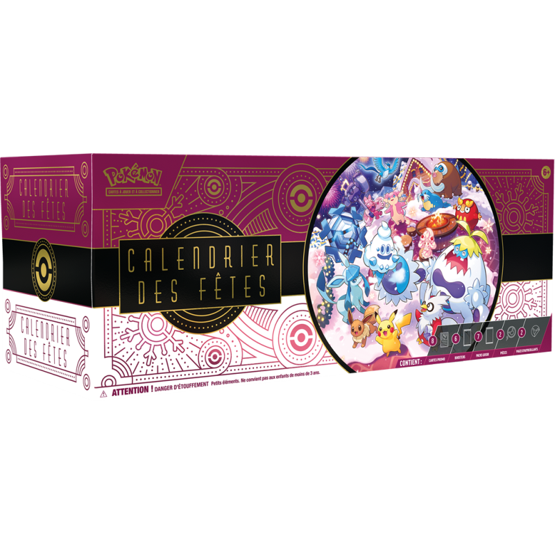 Calendrier de L'Avent Pokemon 2025