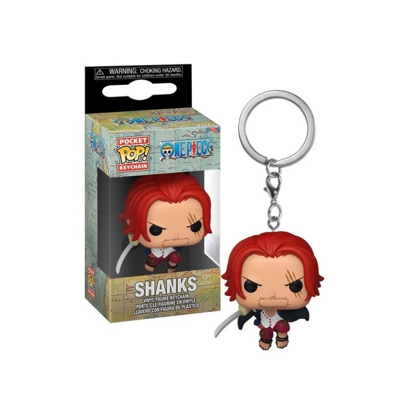ONE PIECE - Pocket Pop Keychains - Shanks
