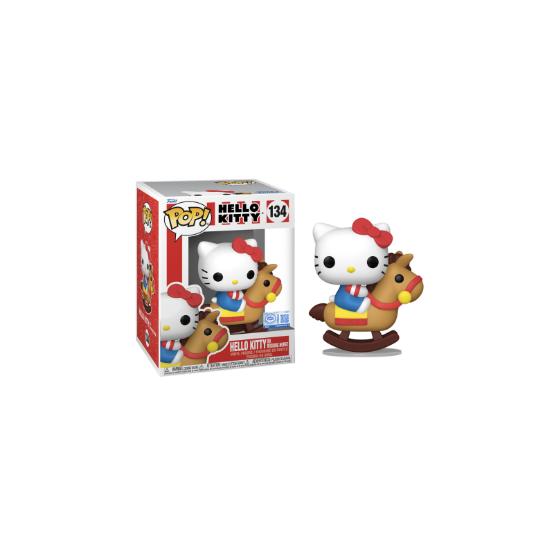 HELLO KITTY - POP Premium N°134 - Hello Kitty on Rocking Horse