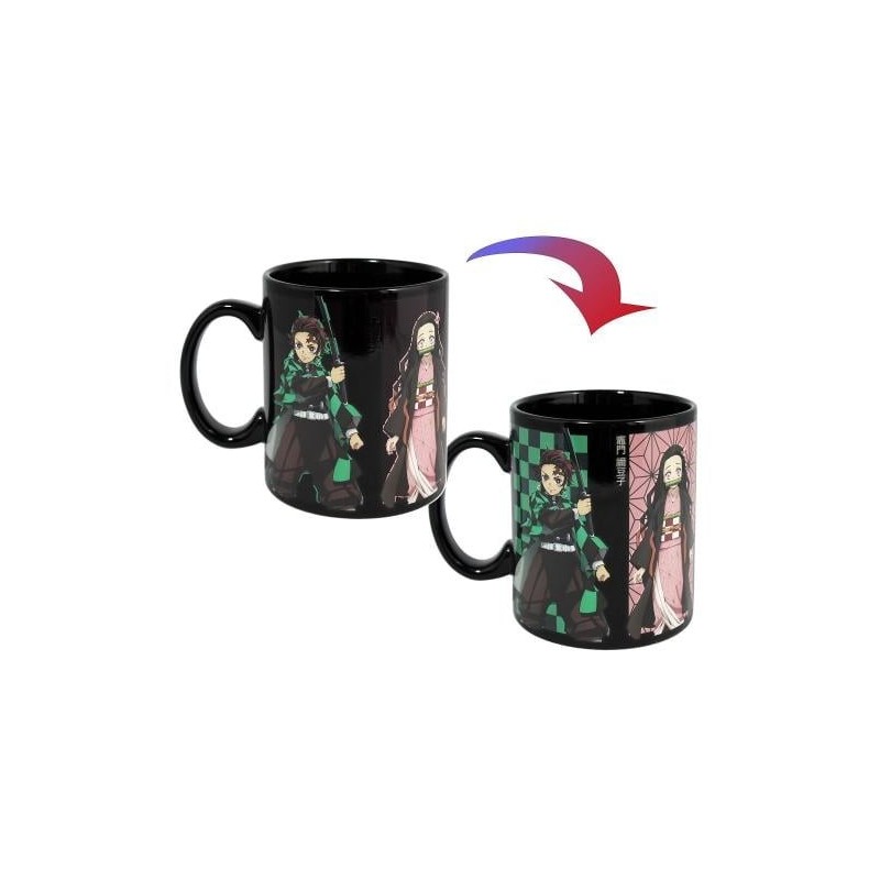 DEMON SLAYER - Groupe - Mug XL thermoréactif 473mL