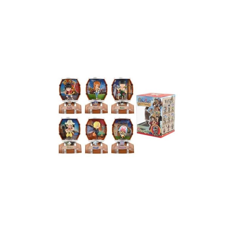 ONE PIECE - Barrel Capsule - Assortiment 6 Fig. cm