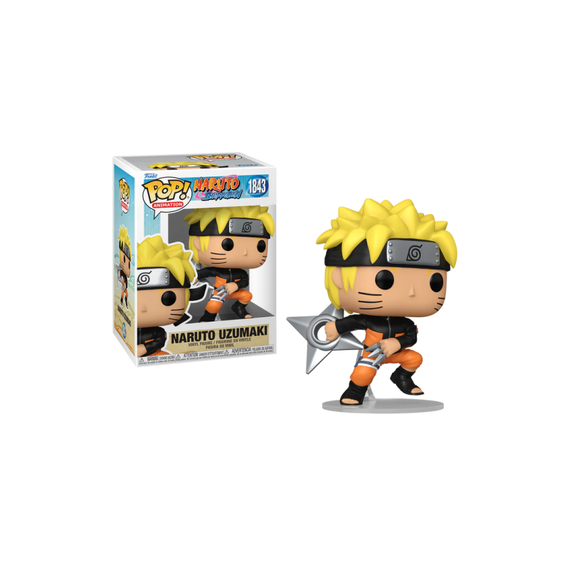 NARUTO SHIPPUDEN - POP Animation N° 1843 - Naruto avec Chase (MT)