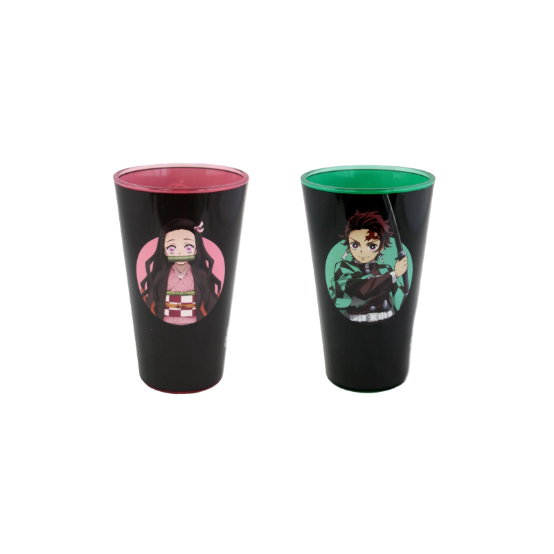 DEMON SLAYER - Tanjiro & Nezuko - 2 XXL Pint Glass 473ml