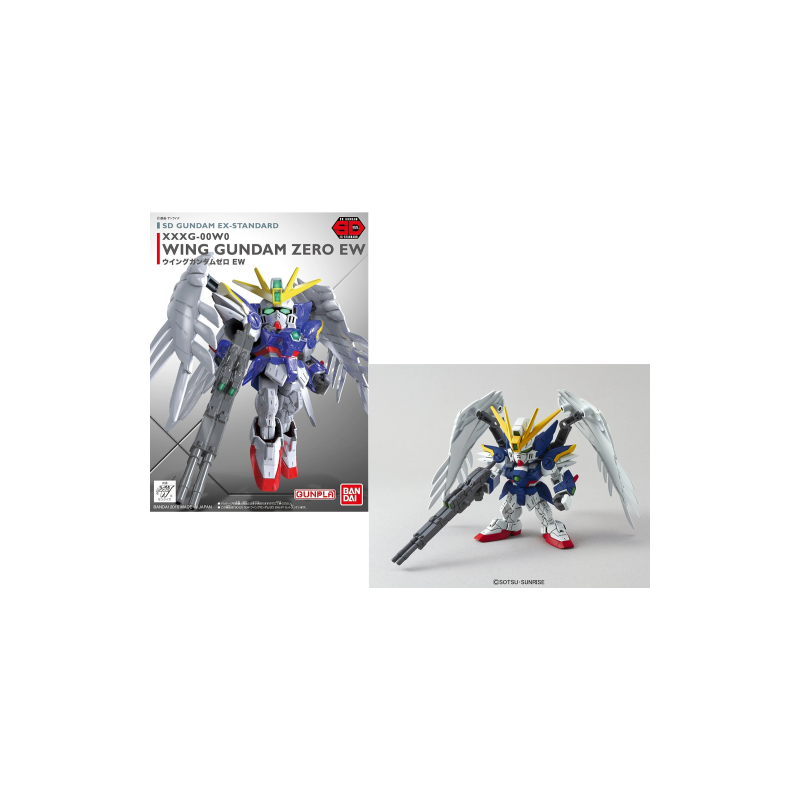 GUNDAM - SD Gundam EX-Standard 004 Wing Gundam Zero (EW) - Model Kit