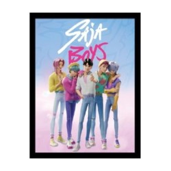 K-POP DEMON HUNTERS - Saja Boys - Impression Encadrée 45x35cm