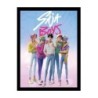 K-POP DEMON HUNTERS - Saja Boys - Impression Encadrée 45x35cm