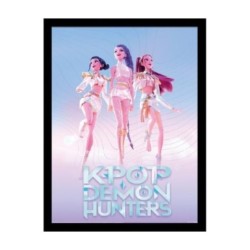K-POP DEMON HUNTERS - Trio - Impression Encadrée 45x35cm