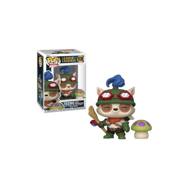 LEAGUE OF LEGENDS - POP & Buddy N° 1138 - Teemo avec Champignon
