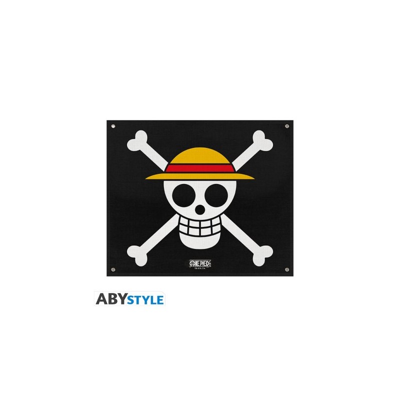 ONE PIECE - Drapeau "Strawhat" (50x60)