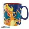 POKEMON - Mug - 460 ml - Dracaufeu effet métal - boite carton x2 79