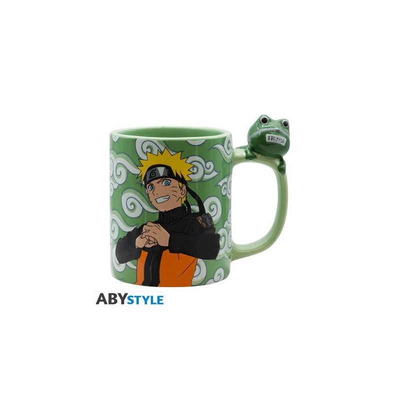 NARUTO SHIPPUDEN - Mug 3D anse - Naruto et Gama-chan x2 79