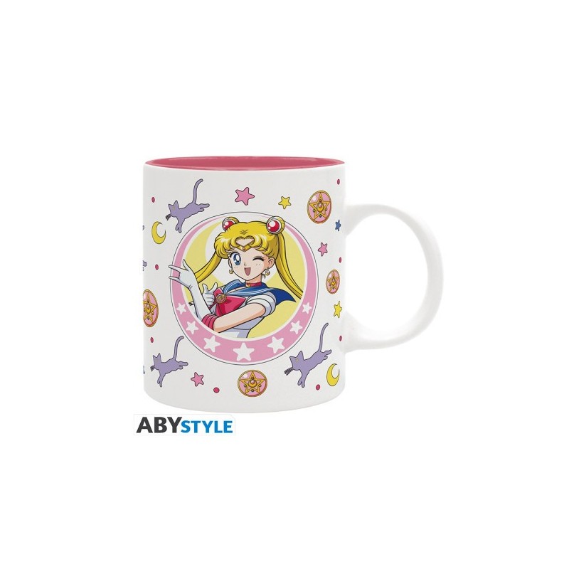 SAILOR MOON - Mug - 320 ml - Sailor Moon & Luna patch -subli -boîtex2
