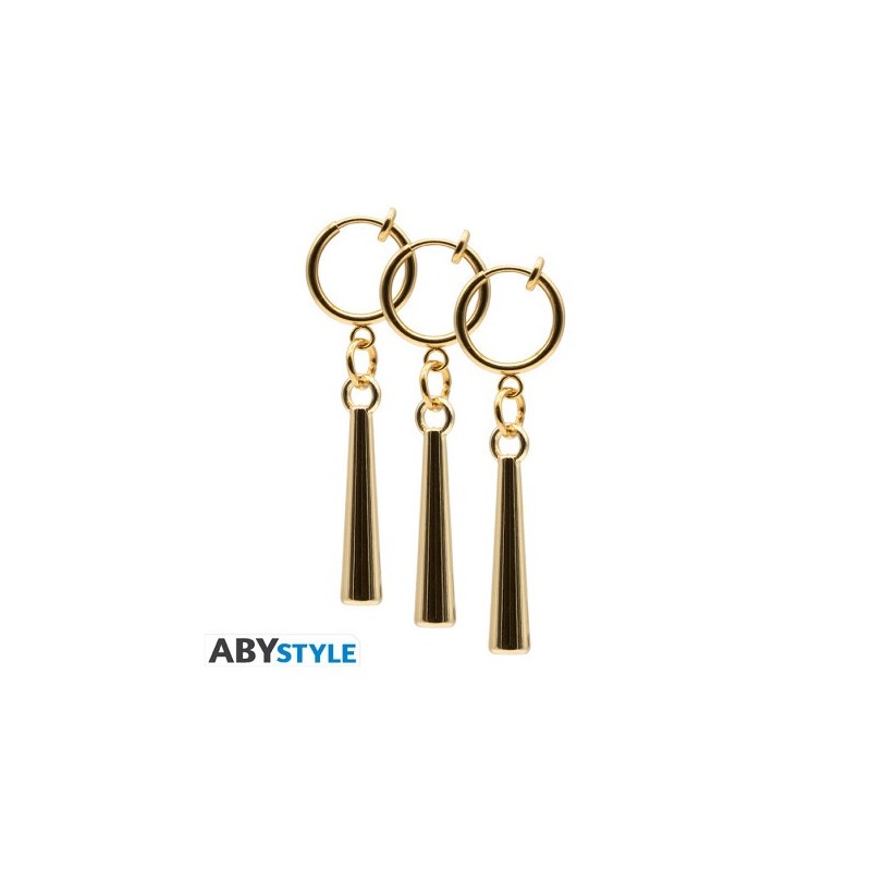 ONE PIECE - Set de 3 boucles d'oreilles Zoro