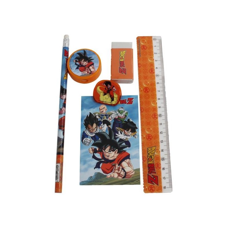 DRAGON BALL Z - Set de Papeterie + Pot à Crayon - 7pc.