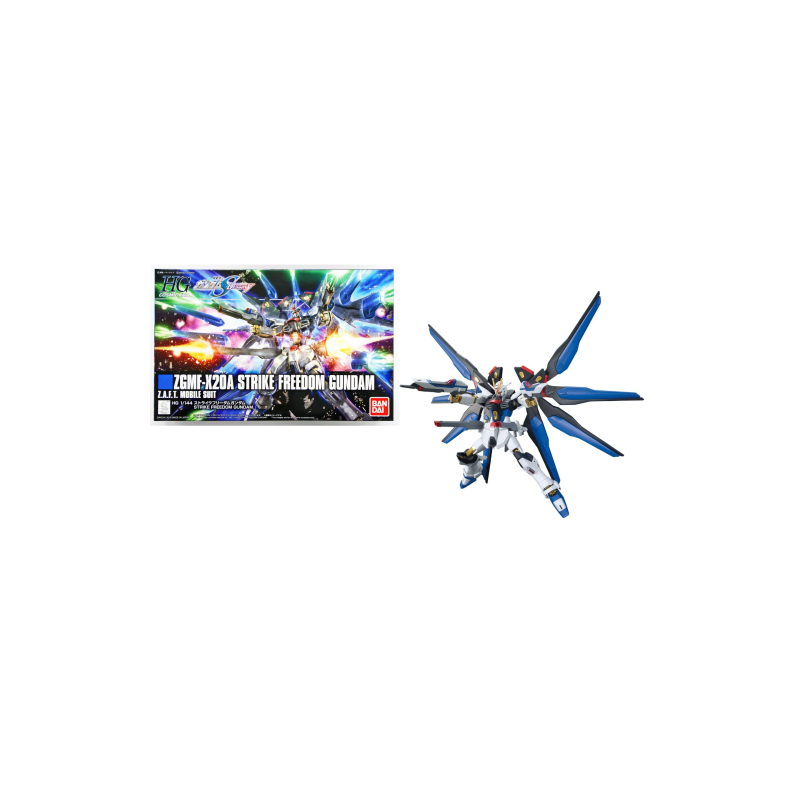GUNDAM - HG 1/144 ZGMF-X20A Strike Freedom Gundam - Model Kit