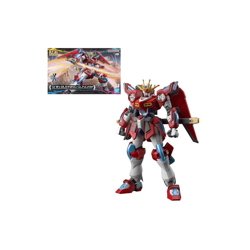 GUNDAM - HG 1/144 Shin Burning Gundam - Model Kit