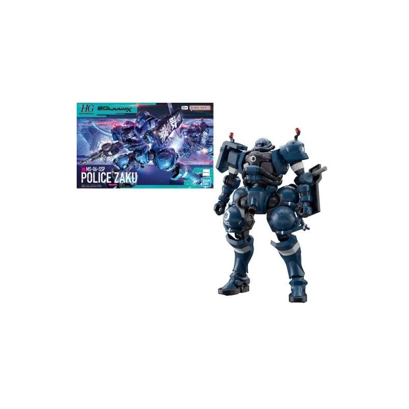 GUNDAM - HG 1/144 Police Zaku - Model Kit GQuuuuuuX Series