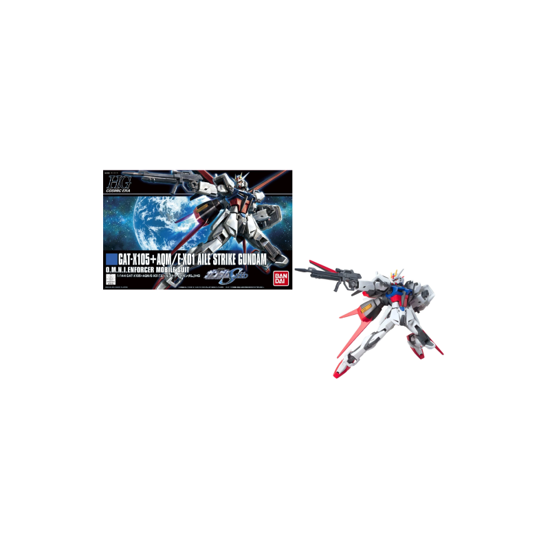 GUNDAM - Model Kit - HG 1/144 - Aile Strike Gundam - 13CM