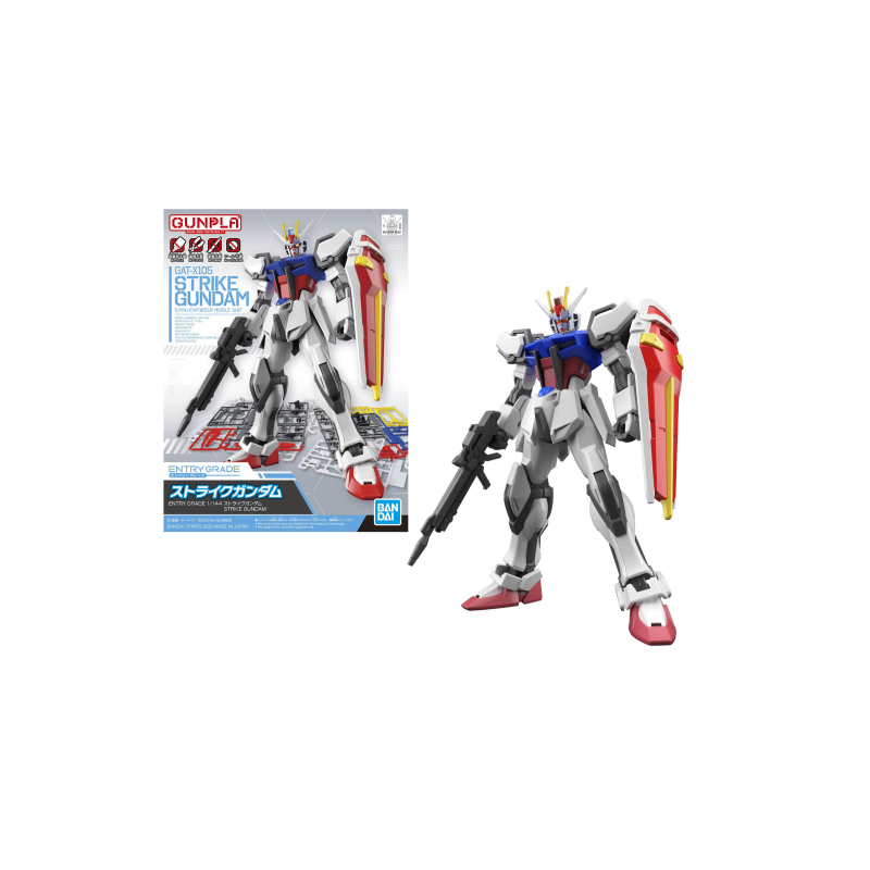 GUNDAM - EG 1/144 Strike Gundam - Model Kit