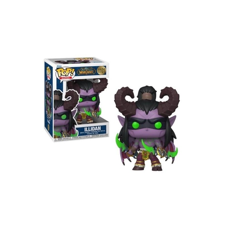 WORLD OF WARCRAFT - POP Games N° 1101 - Illidan avec Chase