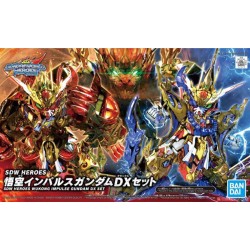 GUNDAM GUNPLA SDW HEROES 09 WUKONG IMPULSE GUNDAM DX SET