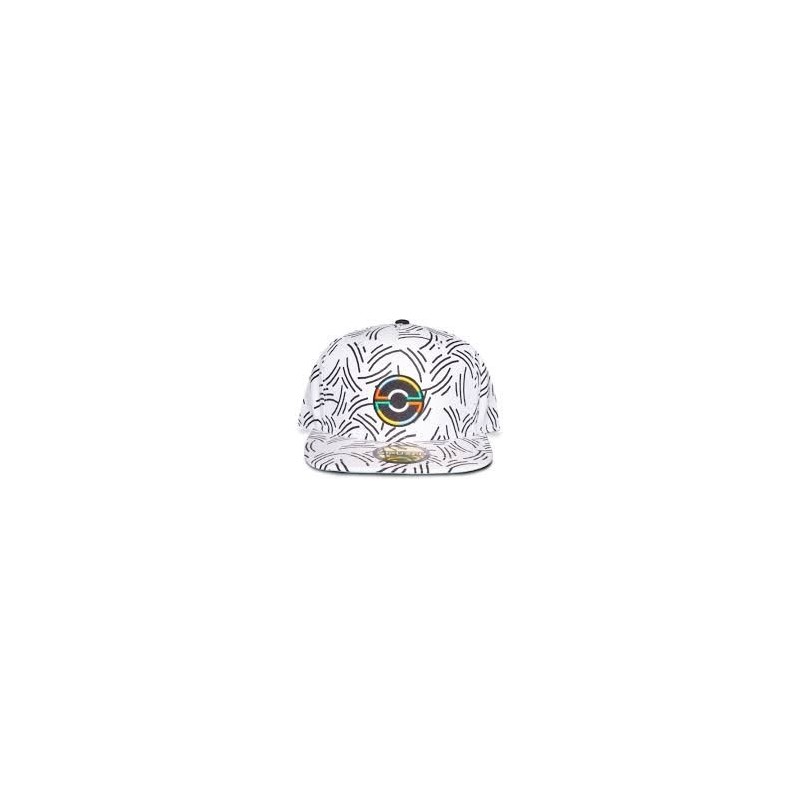 Casquette pokeball Blanche