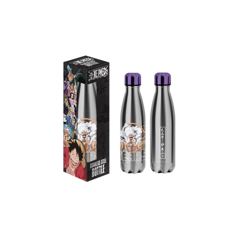 One piece bouteille acier isotherme 500ml luffy gear 5 running