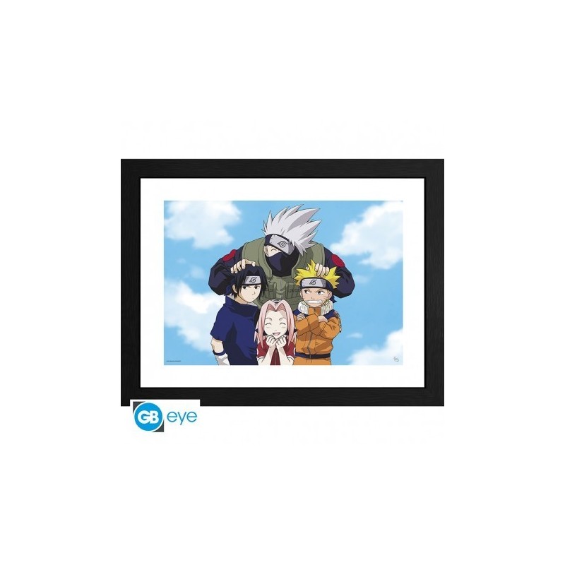 Naruto - framed print "Photo Team 7"