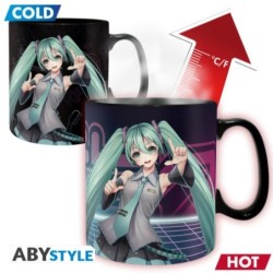 HATSUNE MIKU - Mug Heat Change - 460 ml - Hatsune Miku x2