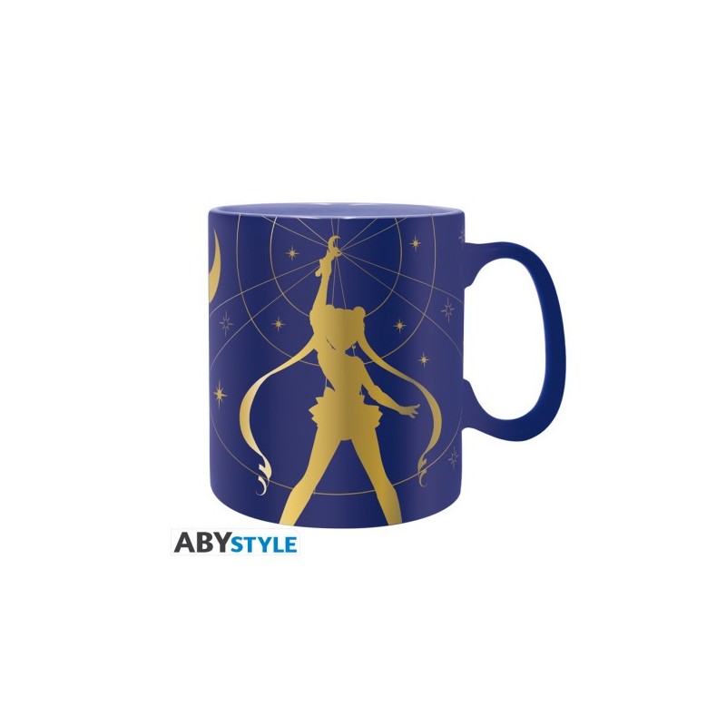 SAILOR MOON - Mug - 460 ml - Sailor Moon dorée - boîte carton x2