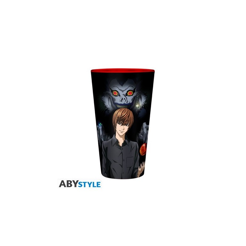 DEATH NOTE - Verre XXL - 400 ml - Light & Misa x2