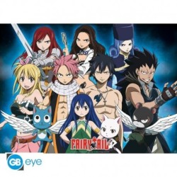 FAIRY TAIL - Poster Chibi 52x38 - Groupe