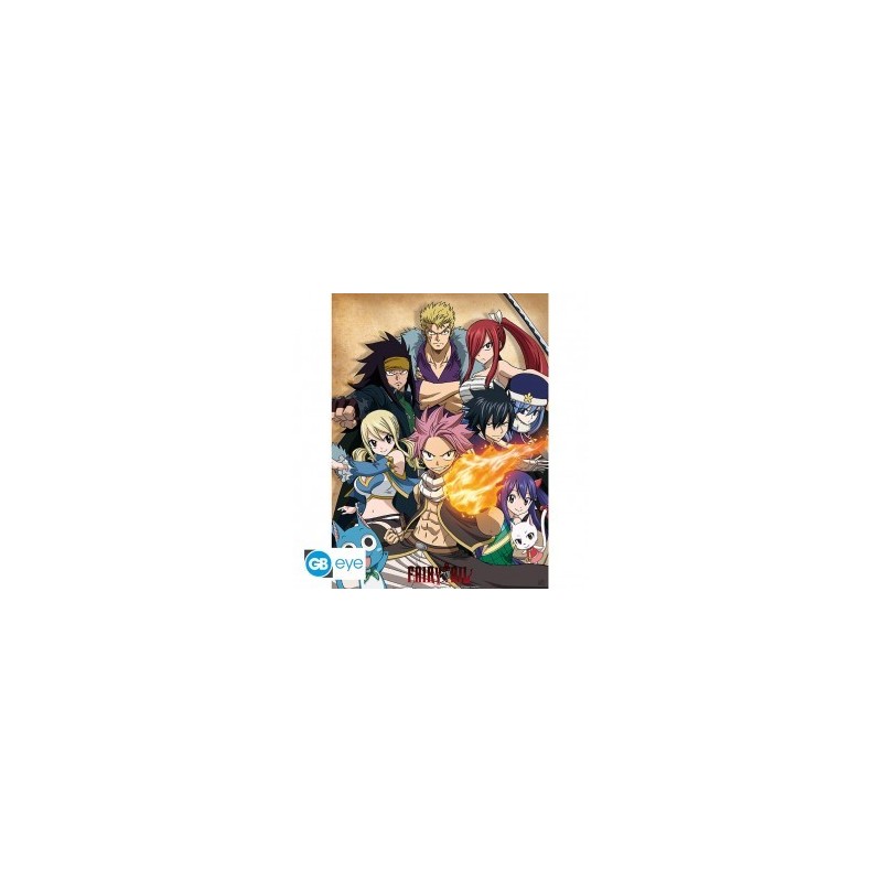 FAIRY TAIL - Poster Chibi 52x38 - Guilde