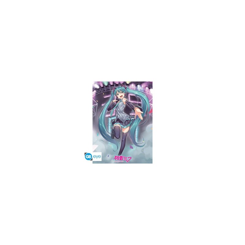 HATSUNE MIKU - Poster Chibi 52x38 - Miku Stage