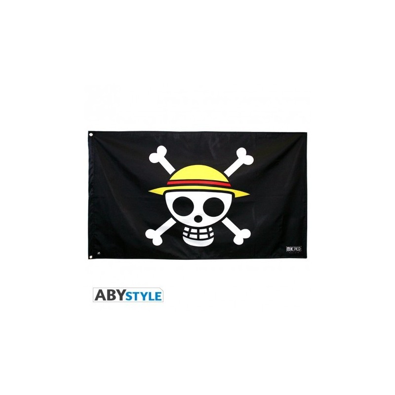 ONE PIECE - Drapeau "Skull - Luffy" (70x120)*