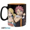 FAIRY TAIL - Mug - 460 ml - Lucy, Natsu & Emblème - boîte x2