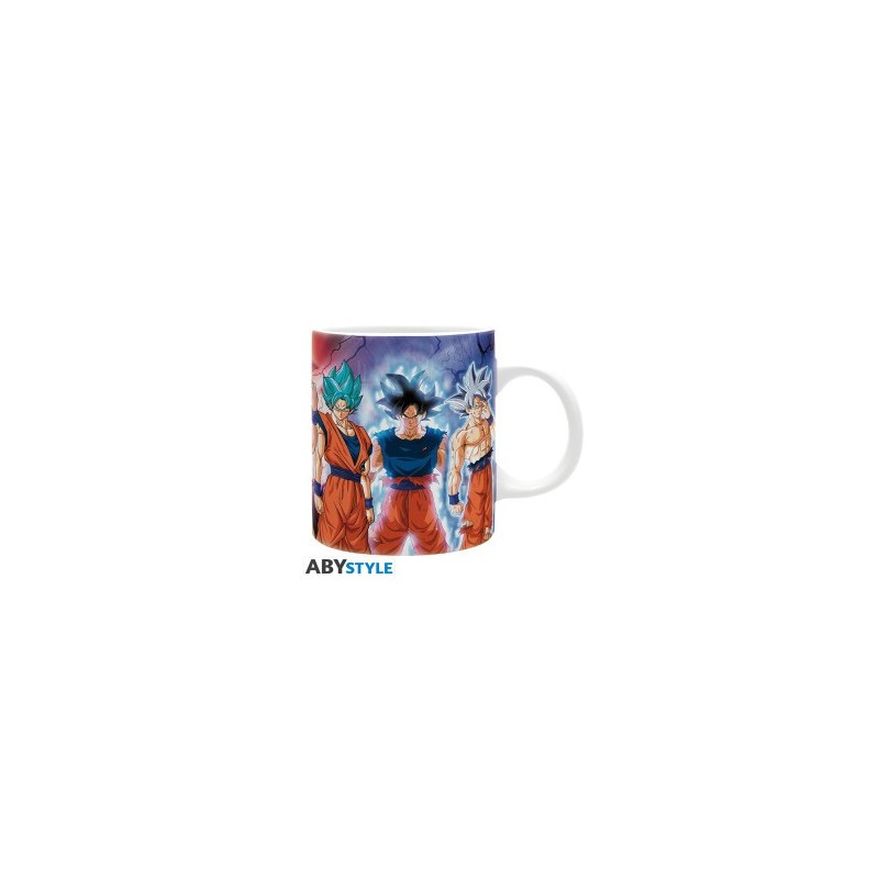 DRAGON BALL SUPER - Mug - 320 ml -TransformationsGoku-subli -boîtex2