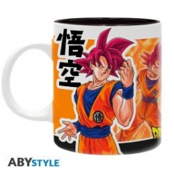 DRAGON BALL SUPER - Mug - 320 ml - Beerus VS Goku - subli - boîte x2