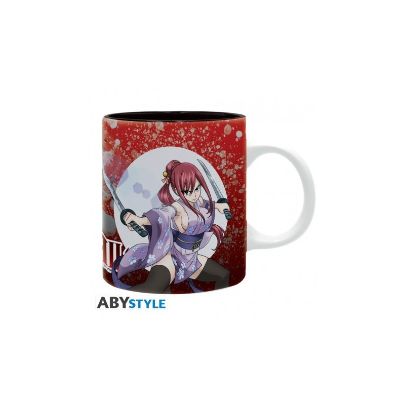 FAIRY TAIL - Mug - 320 ml - Erza & Jellal - subli - boîtex2