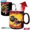 ONE PIECE - Mug Heat Change - 460 ml - Luffy vs Kaido-boîte carton x2