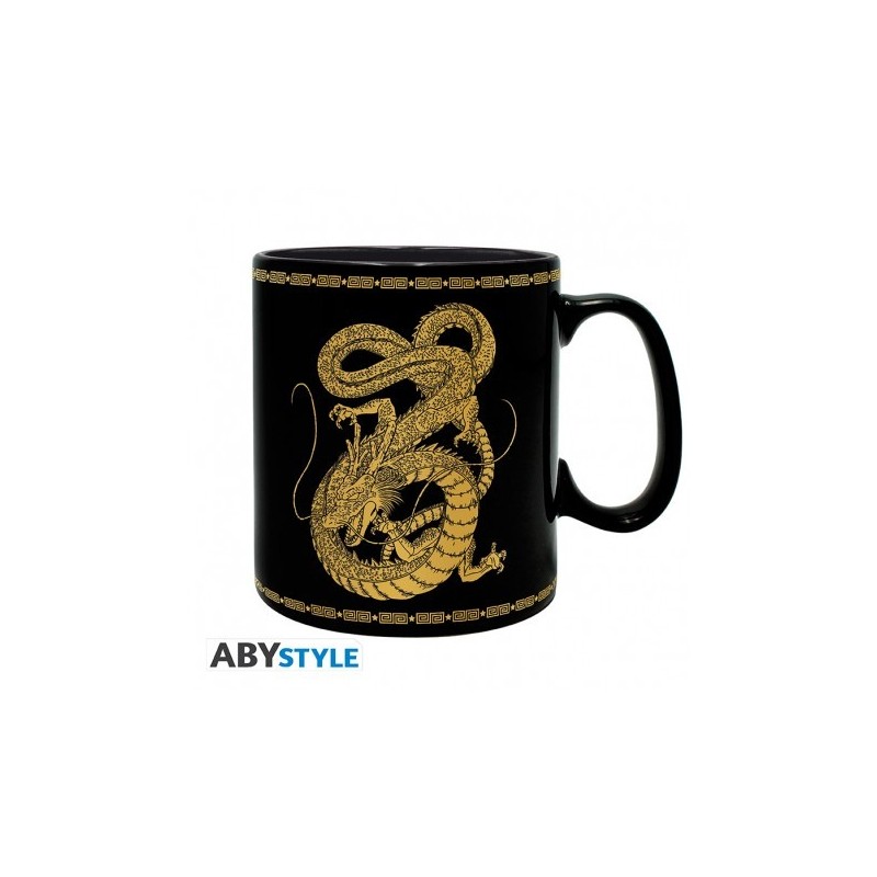 DRAGON BALL - Mug - 460 ml - DBZ/ Shenron doré - avec boîte cartonx2