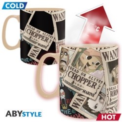 ONE PIECE - Mug Heat Change - 460 ml - Wanted - Boîte carton x2