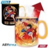 ONE PIECE - Mug Heat Change - 460 ml - Luffy & Sabo - Boîte carton x2