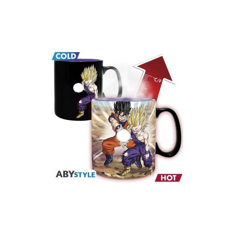 DRAGON BALL -Mug Heat Change- 460 ml - DBZ/ Gohan Cell -carton x2(W8)