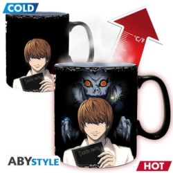 DEATH NOTE - Mug Heat Change - 460 ml - Kira & L Boîte CARTON x2