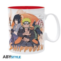 NARUTO SHIPPUDEN - Mug - 460 ml - Passé et présent - subli - boîte x2