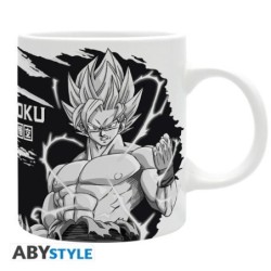 DRAGON BALL - Mug - 320 ml - DBZ/Goku N&B - subli - avec boîte x2