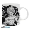 DRAGON BALL - Mug - 320 ml - DBZ/Goku N&B - subli - avec boîte x2
