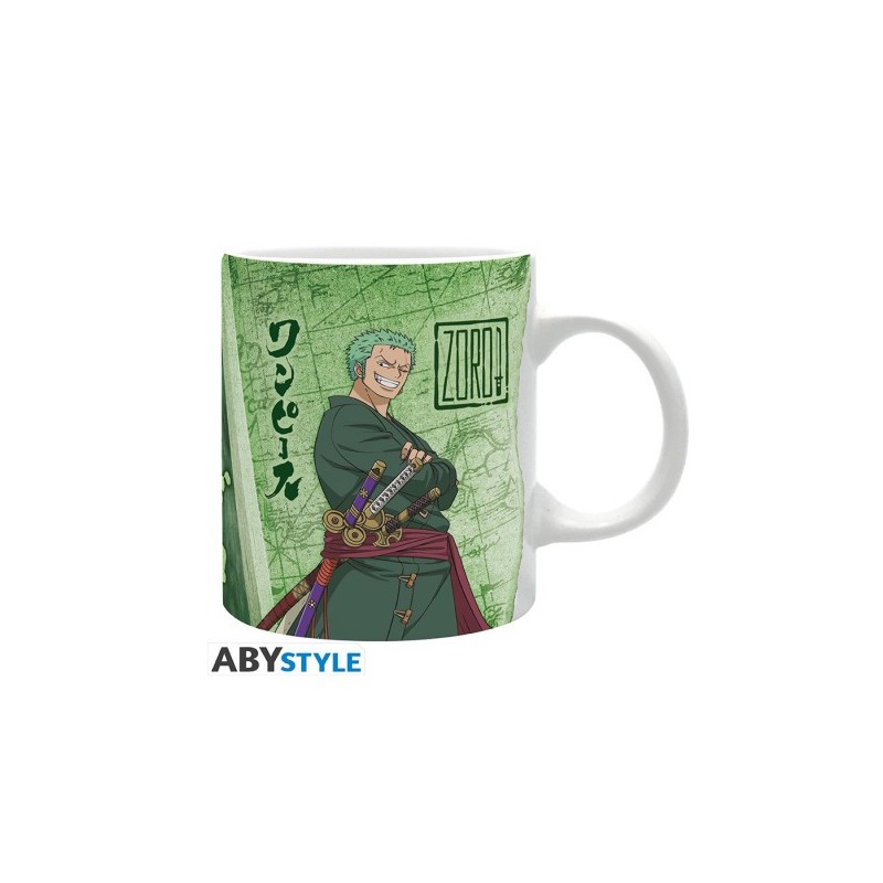 ONE PIECE - Mug - 320 ml - Zoro - subli - boîte x2