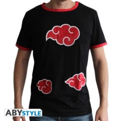 NARUTO SHIPPUDEN - Tshirt "Akatsuki" homme MC black - premium - Tail